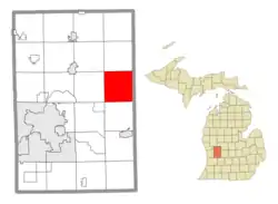 Location within Kent County