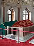The cenotaph of Mihrişah Sultan inside the mausoleum