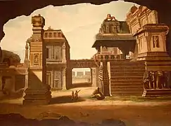 "Great Excavated Temple at Ellora" 1813