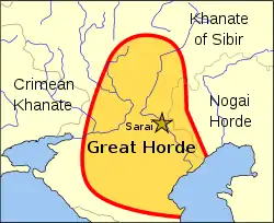 Territories of the Great Horde