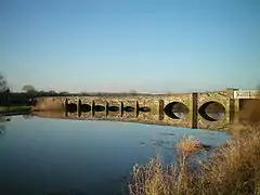 Image 11Credit: CharlesdrakewThe bridge over the River Arun at Greatham.

More about Greatham...
 (from Portal:West Sussex/Selected pictures)