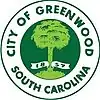 Official seal of Greenwood, South Carolina
