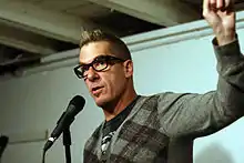 Greg Behrendt appearing for The Meltdown in 2011