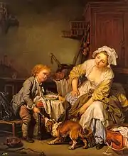 Jean-Baptiste Greuze, The Spoiled Child, c. 1765
