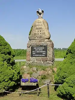War memorial in Groß Krams