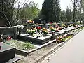 Graves of the victims of the LOT Polish Airlines Flight 5055