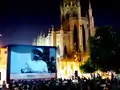 open air screening at Guadalajara Filmfestival