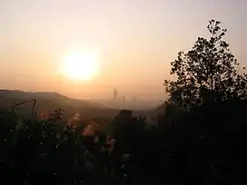 Zhujiang New City from Pakwan or Baiyun Mountain