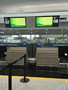 Check-in counters at Term­inal&nbsp;2