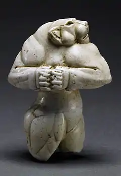 The Proto-Elamite Guennol Lioness, c.3000-2800 BC, 3.5 inches high