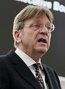 European UnionGuy Verhofstadt, Prime Minister of Belgium, rotating Council President