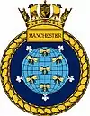 HMS Manchester badge