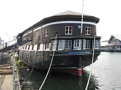 Stern view