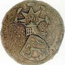 Seal of king Håkan Magnusson