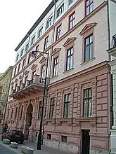 The Hadik-Barkóczy Palace (Ede Lux, 1912), Múzeum utca 5. Built for Count Endre Hadik-Barkóczy