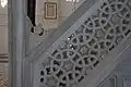 Hadim Ibrahim Pasha Mosque minbar on the side