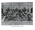 Students at the Thorne Road site, 1887