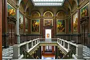 The Kunsthalle's old and new grand staircase