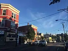 Hamilton Avenue dissects the vibrant Cincinnati neighborhood of Northside.