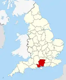 Hampshire within England