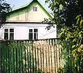 Typical German house in Hannowka, Bessarabia