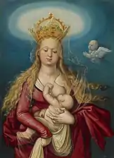 The Virgin as Queen of Heaven with the Christ Child in her arms