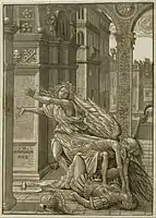 Hans Burgkmair, Lovers Surprised by Death, 1510