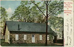 Paxtang Presbyterian Church on an old postcard
