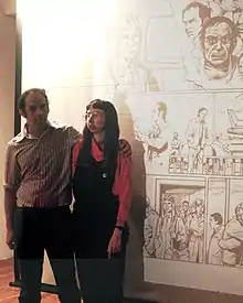 Pekar and Brabner in 1985