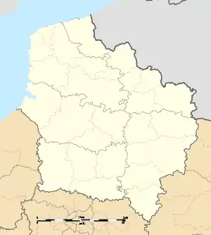 Dunkirk is located in Hauts-de-France