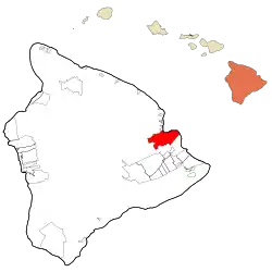 Location in Hawaii County and the U.S. state of Hawaii.