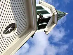 Spire of the Haymarket Museum