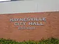 City Hall in Haynesville
