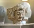 Head of a Sumerian woman from the Shara Temple at Tell Agrab, Iraq Museum