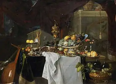 A Table of Desserts, 1640