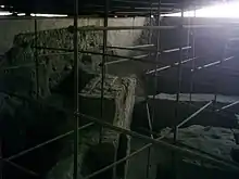 Part of the Hagmatāna underground city on the Hagmatāna hill