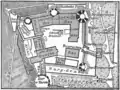 Castle floor plan, 1888.