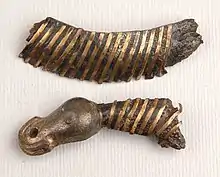 Colour photograph of the Hellvi helmet eyebrow