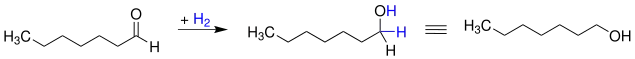 Synthese von 1-Heptanol