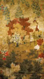 The Herd of Deer in a Maple Grove, c. 1031–48.