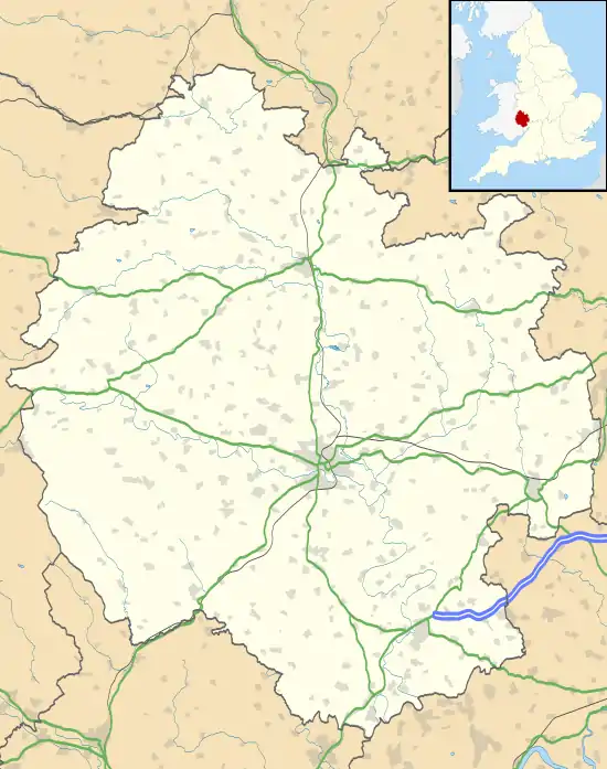 Colwall is located in Herefordshire