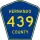 County Road 439 marker