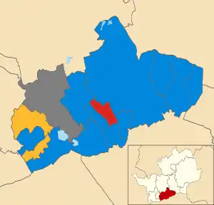2006 results map