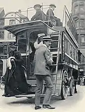 Image 101Horsebus in Copenhagen, 1907 (from Horsebus)