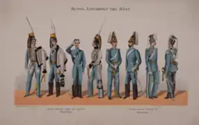 Uniforms of the regiment