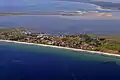 Aerial view of Hiddensee