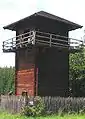 Replica Limes watchtower, burned 2009