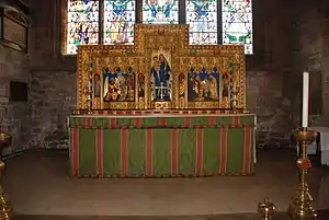 The high altar