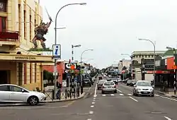 Dannevirke High Street in May 2016