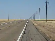 U.S. Route 412 in Cimarron County.